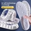 Sports Air Cushion Insole Men's Sweat-absorbing Soft Sole Insoles Women Shock-absorbing Soft Insoles