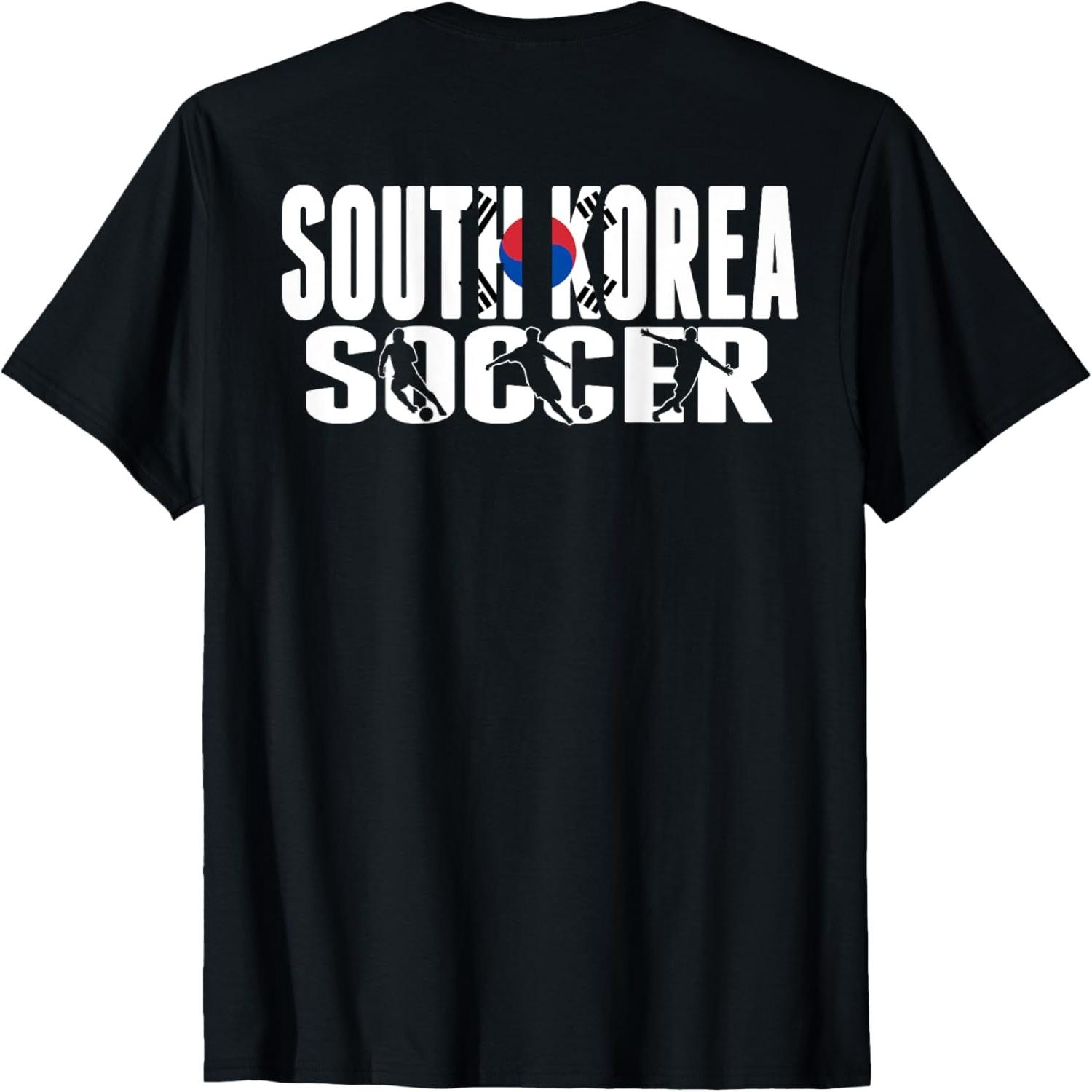 South Korea Soccer Lovers Jersey - Korean Football Players T-Shirt S