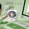 2000mAh Mini Desktop Fan, High-Power Portable Rechargeable Fan, Suitable for Office, Home, and Camping