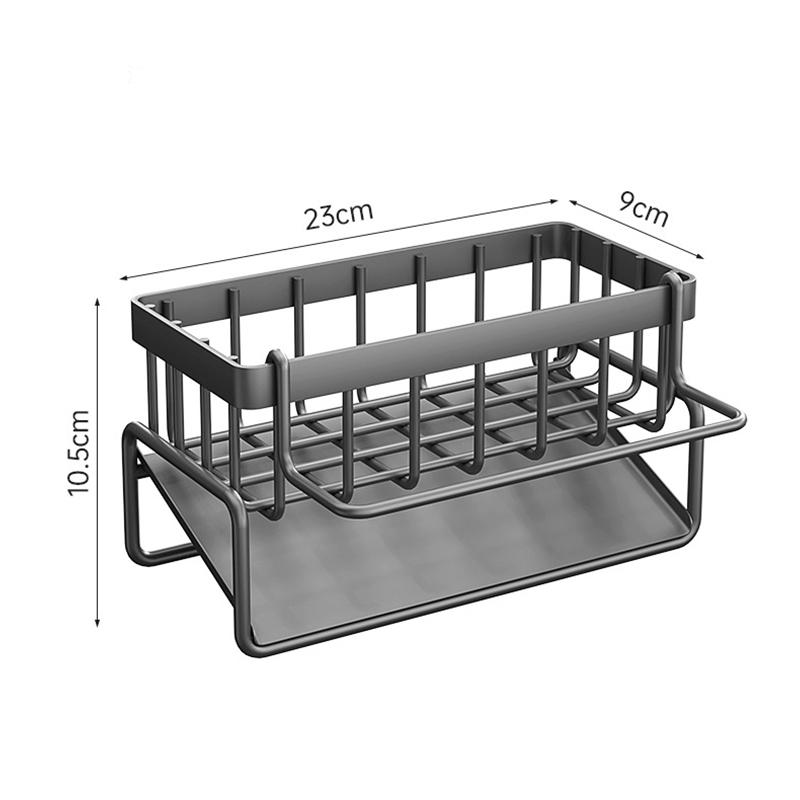 Modern Kitchen Utensils Drain Basket Household Multi-Function Drain Rack Multi-Layer Rag Rack Cross-Border Water Filter Basket