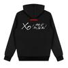 Cumpărați The Korhean Store K-Pop Enhypen XO If You Say So Romantism Streetwear Coreean Croială Regular Bumbac Fleece Imprimat Grafic Hanorac Negru pentru Bărbați și Femei