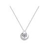 Sweet Star Moon Zircon Necklace Women's Light Luxury Niche Design Clavicle Chain Temperament Simple Accessories