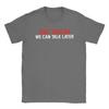 Just Kiss Me We Can Talk Later  Funny Joke T Shirt Summer T Shirts Unisex 100 Cotton ONeck Oversize Tees ShortSleeve Casual Tops