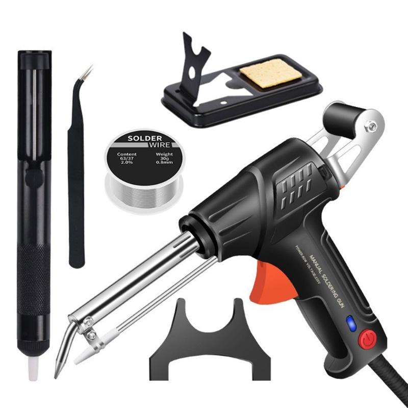 Funktionale Lötpistole Industrielles Schweißwerkzeug für Anfänger und Profis Schnelles Aufheizen für vielfältige Schweißanforderungen