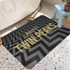 Thriller T-Twin TV P-Picos Alfombrilla de Baño Retro Múltiple Elección Alfombra de Sala de Estar Cocina Alfombrillas Antideslizantes para Mesita de Noche