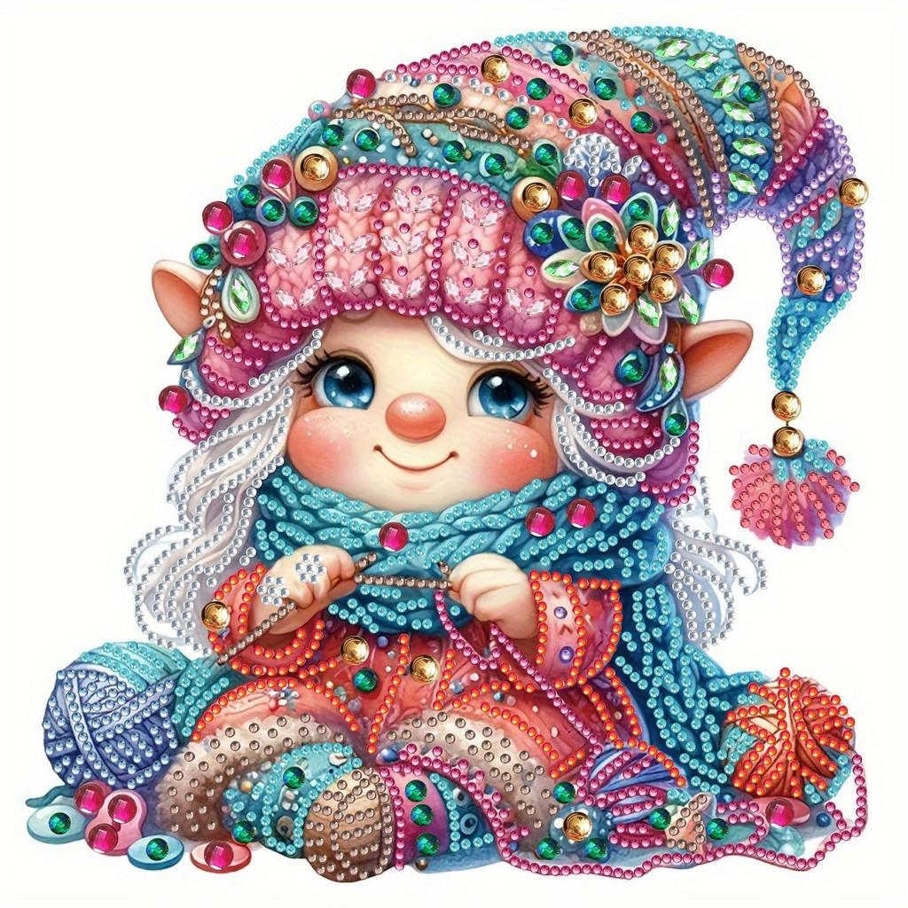 Diamond Painting, Special-Shaped Diamond Painting, Handmade Sticker Material Package 30 * 30 Diamond Sticker Diy Decorative Painting Cross-Border