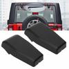 2 Pcs Liftgate Glass Hinge Cover Scratch Resistant Replacement for Jeep Wrangler JK 2011-2018
