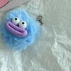 Mini Funny Clown Keychain Plushies Big Mouth Plush Pendant Cute Sausage Mouth Keyring  Bag Pendant