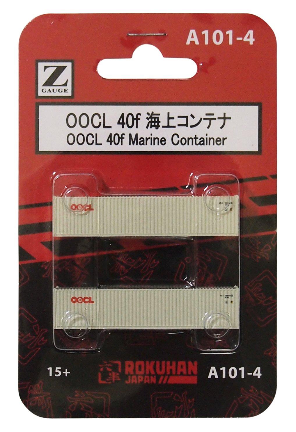 

Морской контейнер Rokuhan Z gauge OOCL 40f A101-4 (2 куска)
