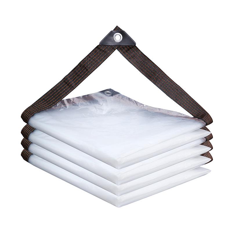 Transparent Rainproof Plastic Cloth for Succulent Plants - Insulated and Dustproof Cover for Balconies and Windows