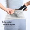 Unisex Water-Repellent Knitted Running Waist Bag with Invisible Phone Pocket