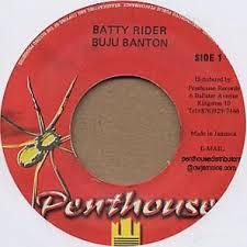 

7inch Record BUJU BANTON - Batty Rider NONE Penthouse Recor Jamaica Reggae, Ska & Dub Used