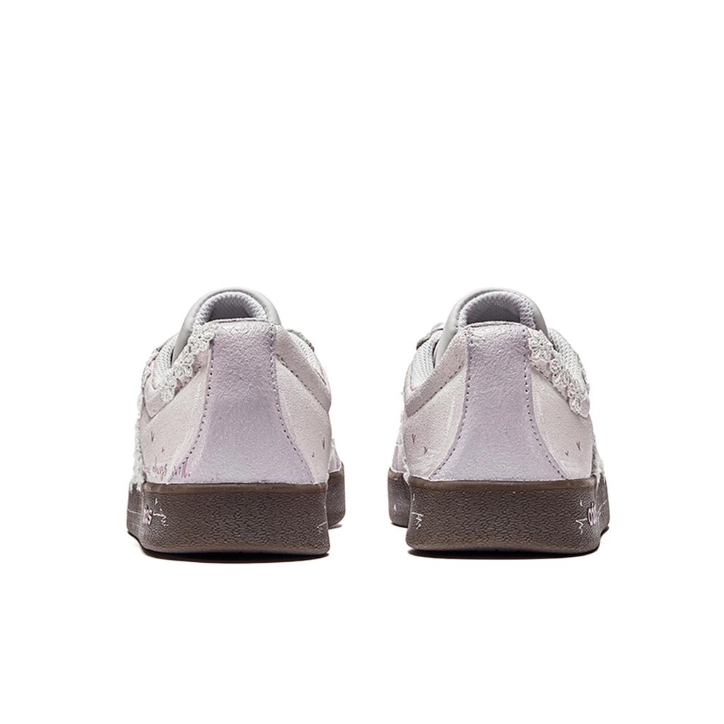 adidas VL COURT 2.0 Lifestyle Freedom Panda, Yam Paste Breathable Low Top Skateboard Shoes Unisex Pink Purple HQ1802(Team202-)