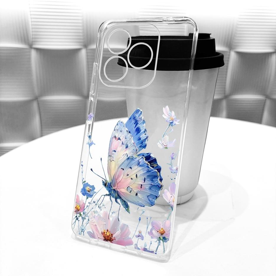For Honor X8d 4G Case Cute Love Heart Painted Cover Soft Silicone Slim Phone Case For Honor X8d X 8d HonorX8d 4G Back Cover Bags