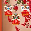 Chinesische Neujahrsornamente Traditionelle Chinesische Neujahrsquasten Ornament Neujahrsanhänger für Zuhause Restaurant Auto Bäume