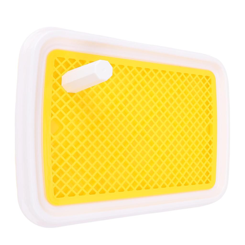 Dog Toilet High Fence Odor Proof Easy To Clean Plastic Pee Pad Holder Pet Potty Tray for Small Dogs