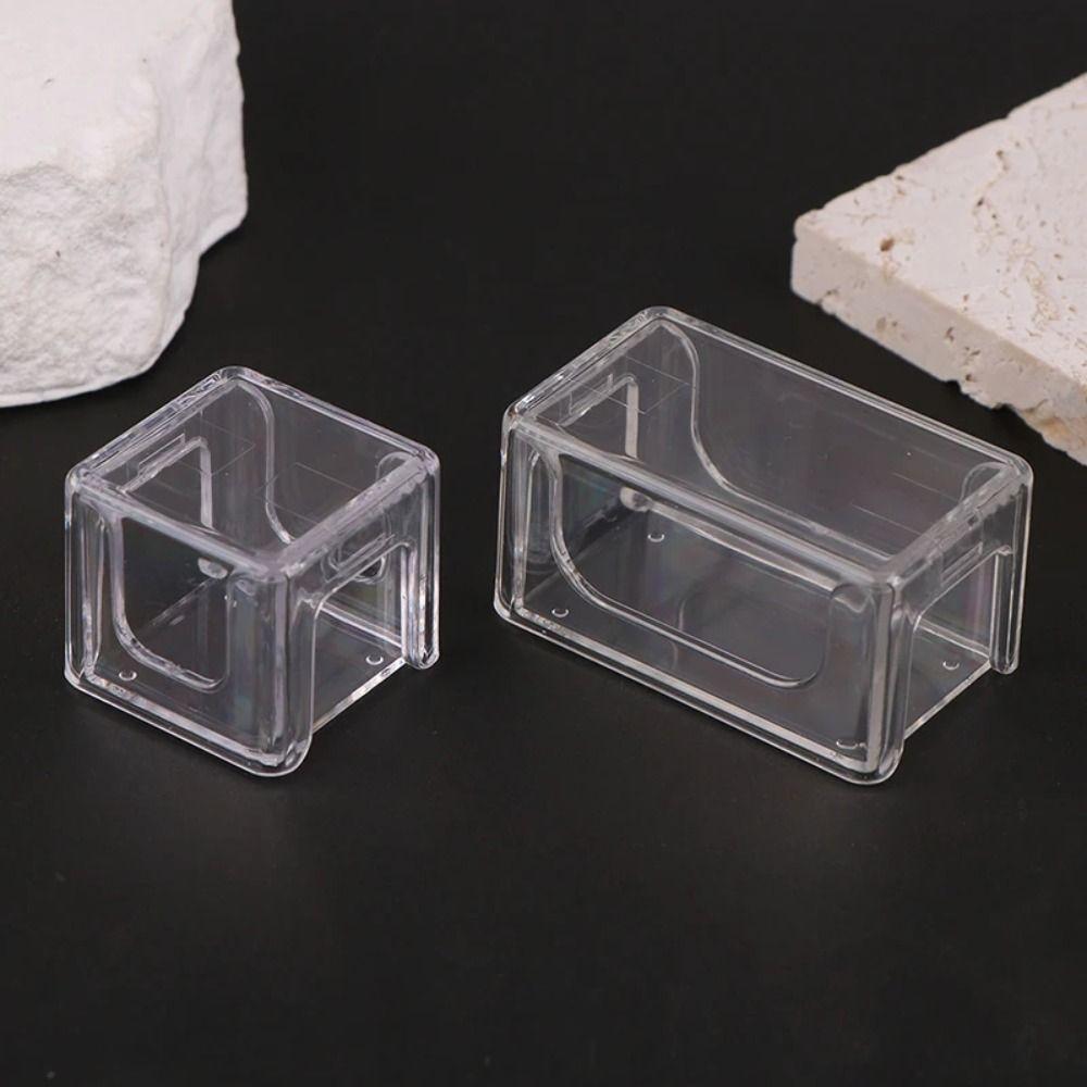 1Pcs Moistureproof Chalk Box Transparent Billiard Accessory New Acrylic Box  Snooker Pool