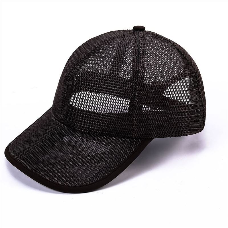 Small Head Mesh Cap Breathable Baseball Casual Fashion Trend Women's Hat Size Men's Solid Color Summer
