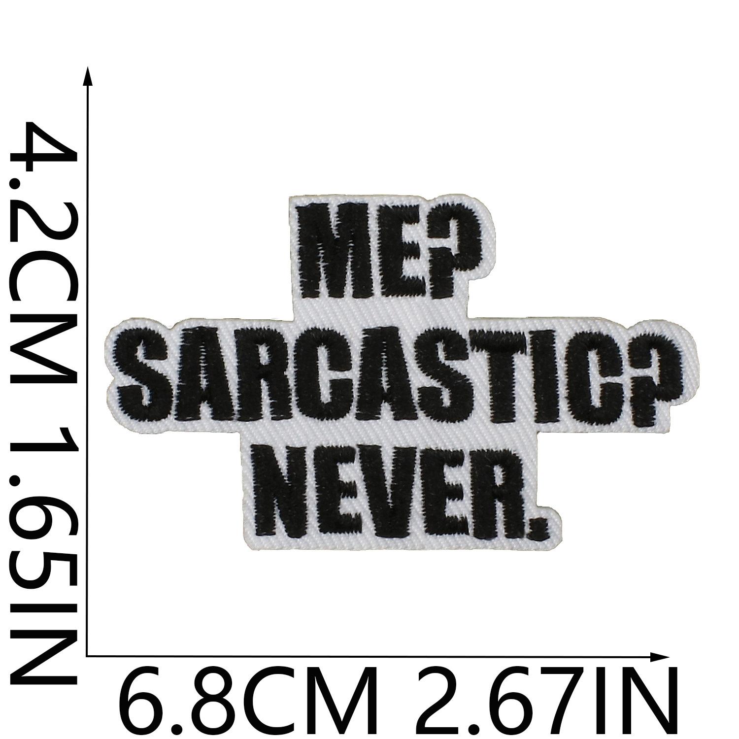 Вышитая тканью наклейка с английским алфавитом, нашивка-патч Черный кот, наклейка для украшения одежды, лягушка, орангутан, компьютерная вышивка, печать, мальчик no. 32_3 pieces