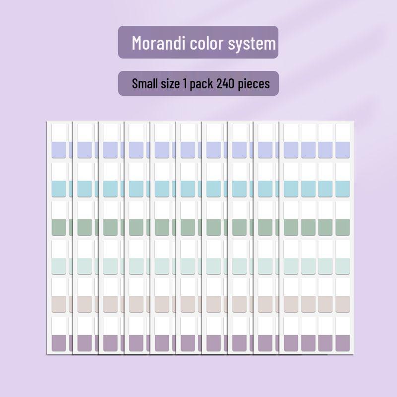 Writable Index Tabs for Student Notebooks - Sticky Note Strips for Classification & Marking