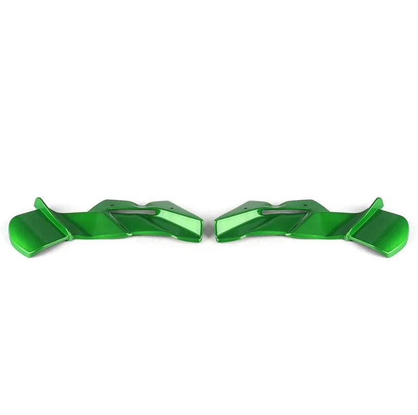 Kawasaki ZX-6R Racing Front Lip Spoiler & Wind Deflector Kit