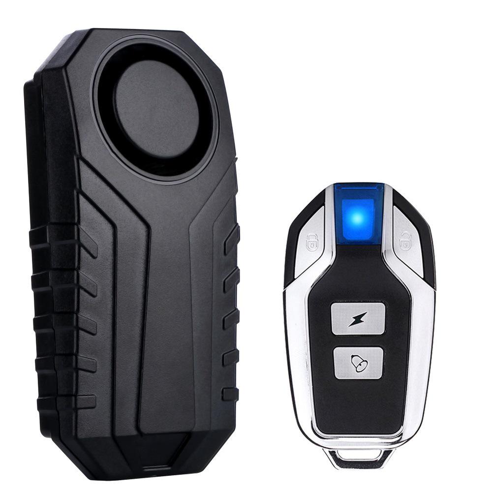 SF22R Wireless Bicycle Vibration Alarm with Remote Control for Electric Vehicles