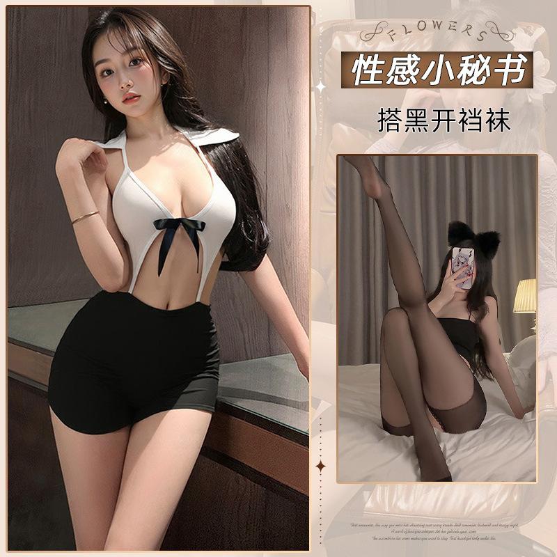 Sex lingerie sexy secretary uniform hip skirt free cosplay teacher hot temptation pure desire style suit