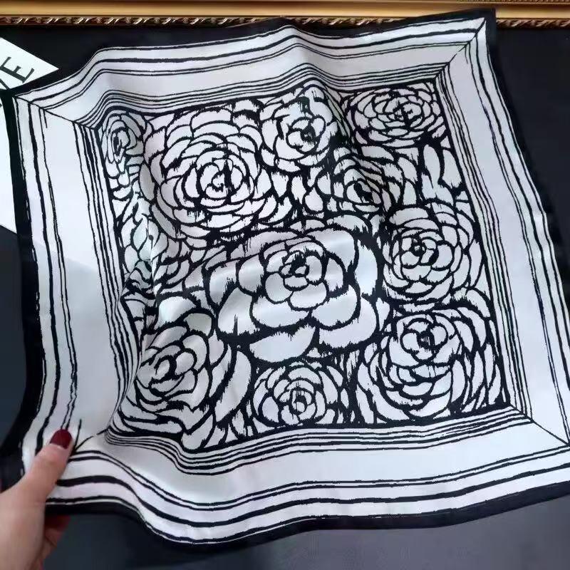 Silk Mulberry Square Scarf - Women's Spring/Summer Fashion Scarf
