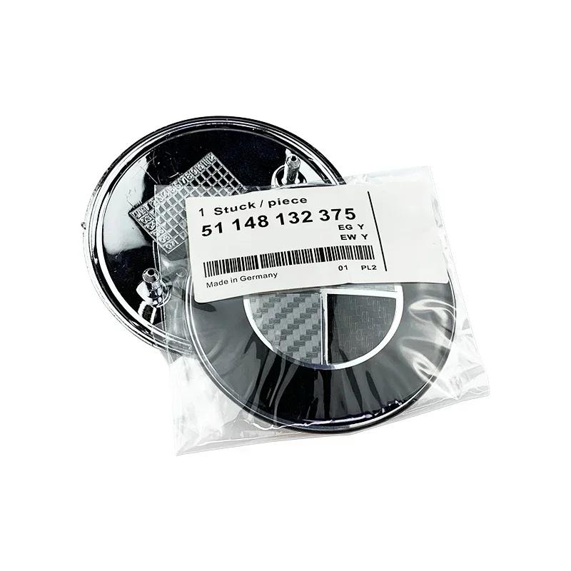 Für BMW Heiß 2025 45/74/82mm Auto Frontklappen-Emblem für E30 E38 E39 E46 E60 E61 X1 X3 X4 X5 X6 E70 X5 Heckklappen-Abzeichen Lenkrad