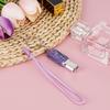 BIIANGE Sparkling Purple Whistle, Coach Whistle with Lanyard, Coach Referee