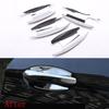 Chrome Door Handle Cup Bowl Cover Trim For Mercedes-Benz C E GLC CLASS W205,W213