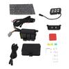 6 Gang Switch Panel Electronic Multi Color Light Control Circuit Relay System for Trucks Boats SUV