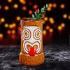 Kubki Tiki w stylu hawajskim Kreatywny kubek do koktajli Ceramiczne kubki Tiki Naczynia barowe Kieliszek do wina Kubki Tiki z Wyspy Wielkanocnej Prezent na Halloween