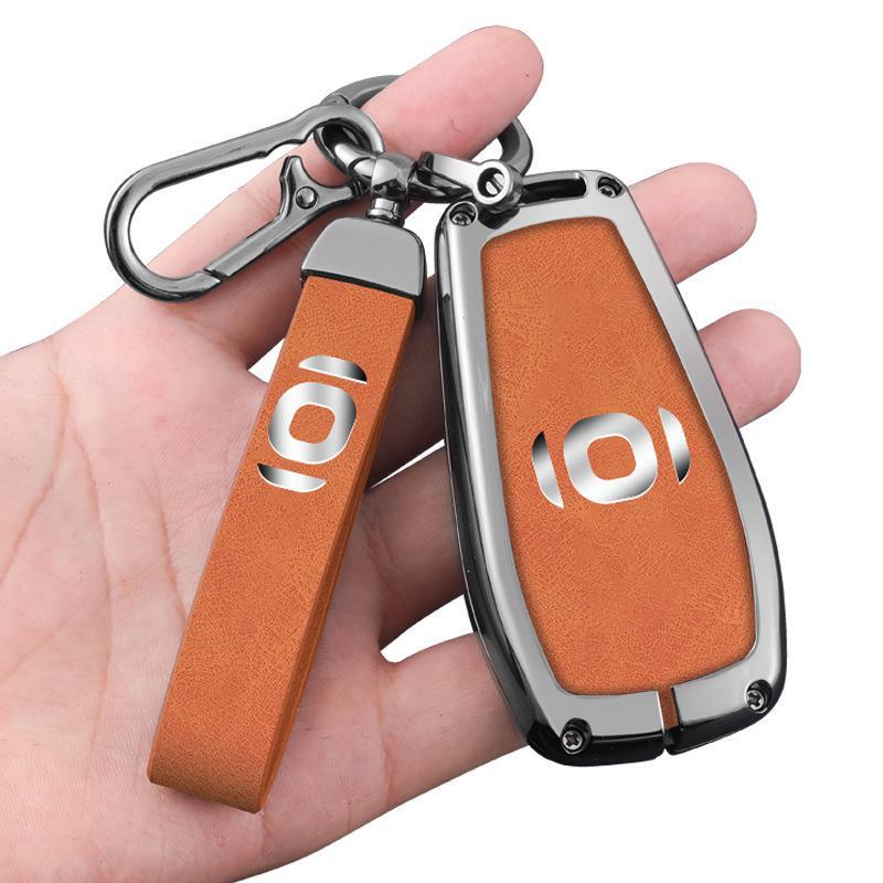 Changan Qiyuan A07 Key Cover with High-End Metal Buckle for Male and Female Models.