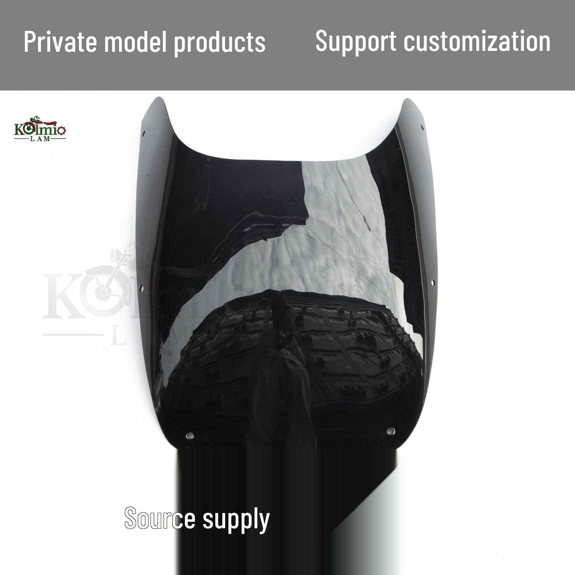 

Yamaha FZR400RR 1986-1988 Black Front Windshield чистий білий колір