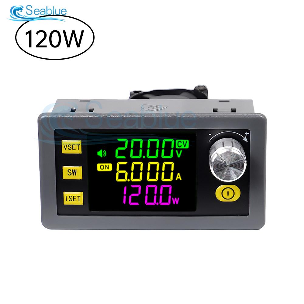 

SK120 36В 6А 120Вт Понижуючий перетворювач CC CV Модуль зниження напруги РК-дисплей Регульований Стабілізований Блок живлення