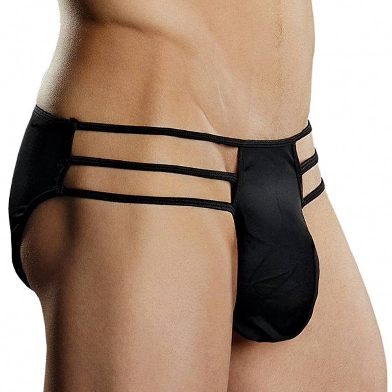 Slip Cage Brief Noir - male power - Slip Sexy