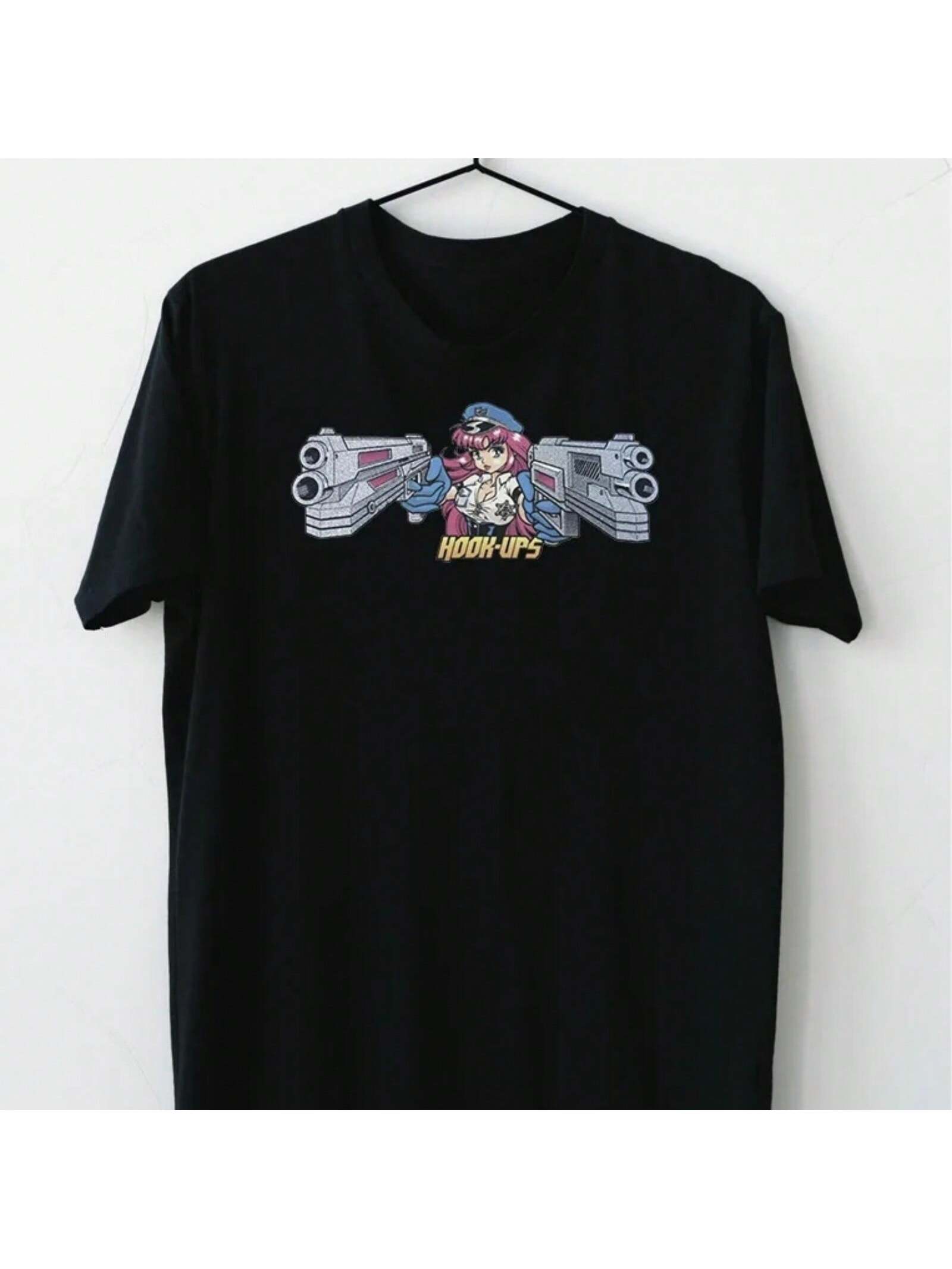 Hookups Sakteboard Cop Girl With Guns T-Shirt S-5XL S разноцветный