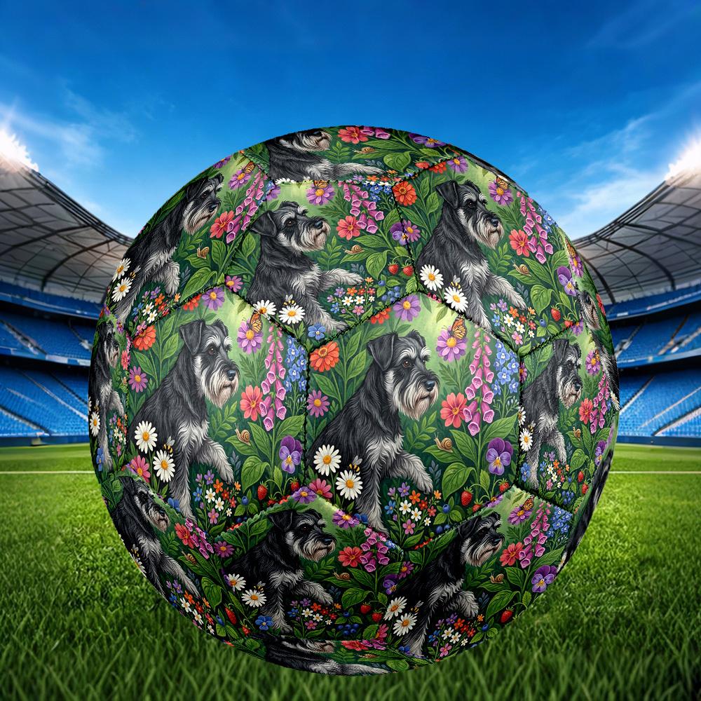 1pc Dog Garden Durable Size 5 Soccer Ball Professional Match Training Football Indoor &Outdoor Sports Ball P60130