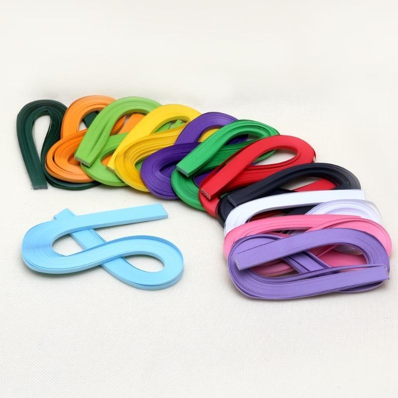 Quilling-Papier 120 Streifen Handgemacht Bastelprojekte Zubehör Zubehör für Kleinkinder Handbetätigung Papierbedarf