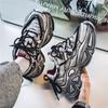Casual Shoes Men's New Retro Dad Shoes Platform Heightening Sports Shoes Teen Trend Fashion Wipe Old Men's Shoes