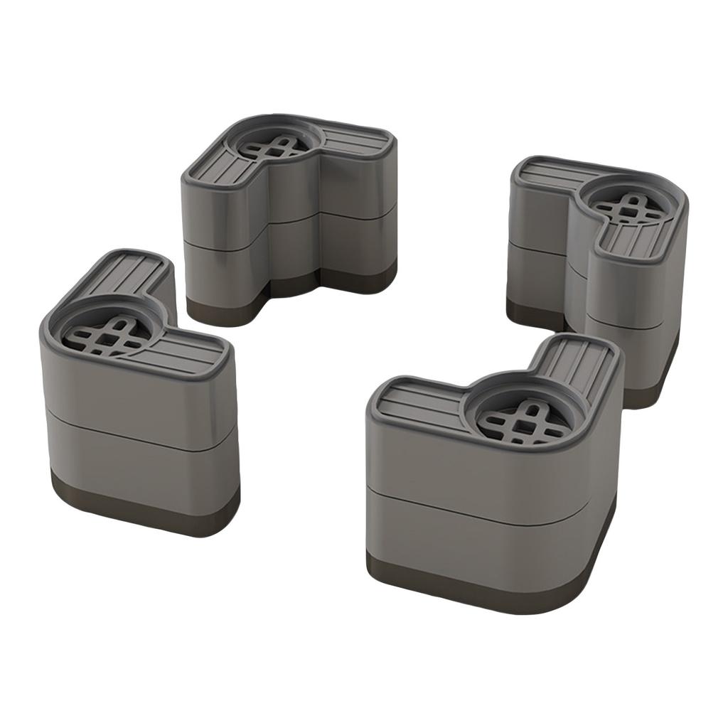 4 Stück Waschmaschinen-Schockdämpfer zur Verhinderung von Bewegung und Lärm der Waschmaschine