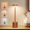 LED ambient desk lamp, USB charging, touch controlled dimmable indoor night light, suitable for home decoration bedside rooms