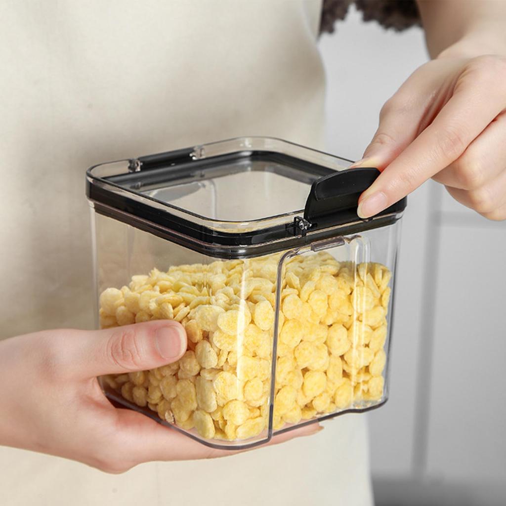 Food Storage Container Lunch Case Portable Sled Preservation Box Transparent for Students