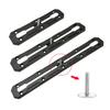 Kayak Track Base Low Profile Kayak Gear Rail Mount Track with Smooth Surfaces for Canoe Kayak Power Boat Tractor
