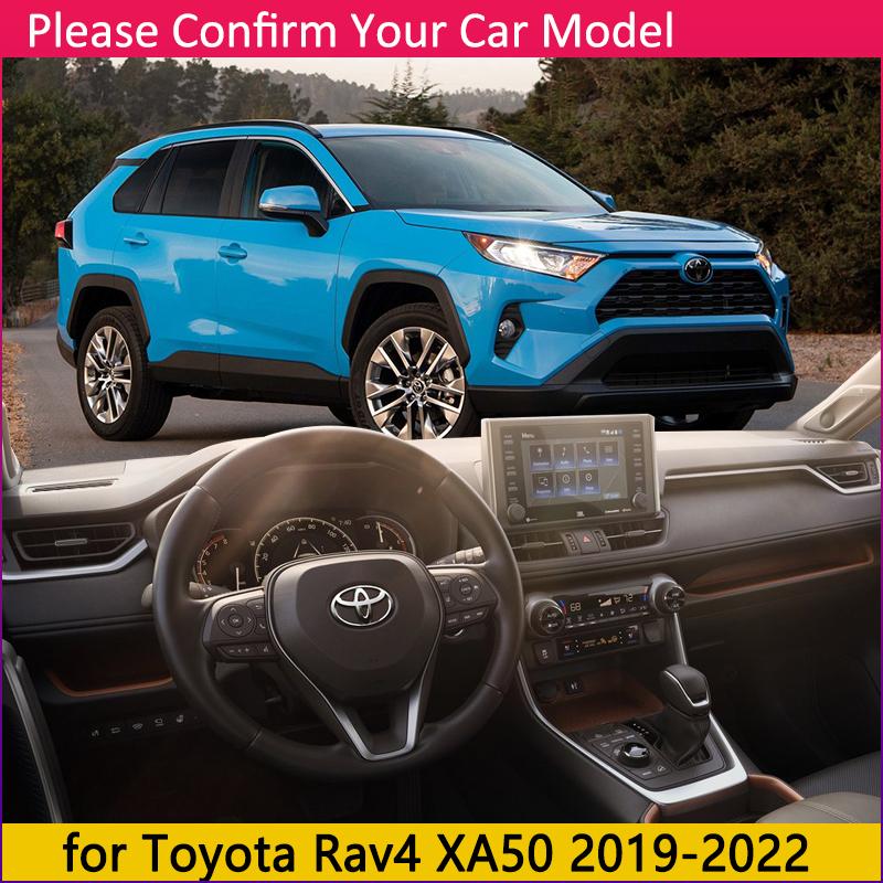 for Toyota Rav4 XA50 ~ RAV 4 XA 50 Anti-Slip Mat Dashboard Cover Pad Sunshade Dashmat Carpet Anti-UV Car Accessories Rug