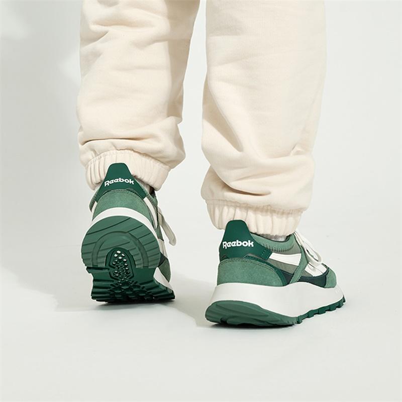 Reebok Cl Legacy W+ Retro Sports Comfortable Versatile Durable Breathable Low-Top Lifestyle Casual Shoes Unisex sneaker Green 100222340