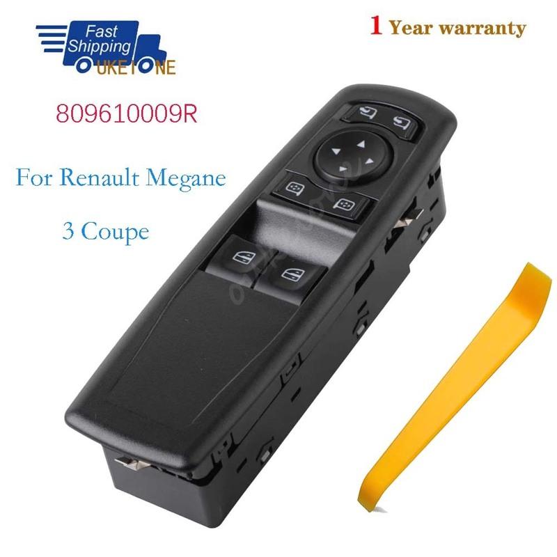 809610009R For Renault Megane 3 Coupe Driver Side Electric Power Master Mirror Window Switch Lifter Control Button Parts