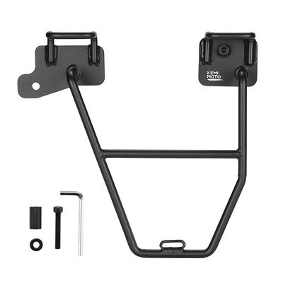 KEMIMOTO Motorcycle Side Bag Support GB350 Left Side Only Saddle Bag Support Honda GB350 Side Back Support High Strength Black (21-24)