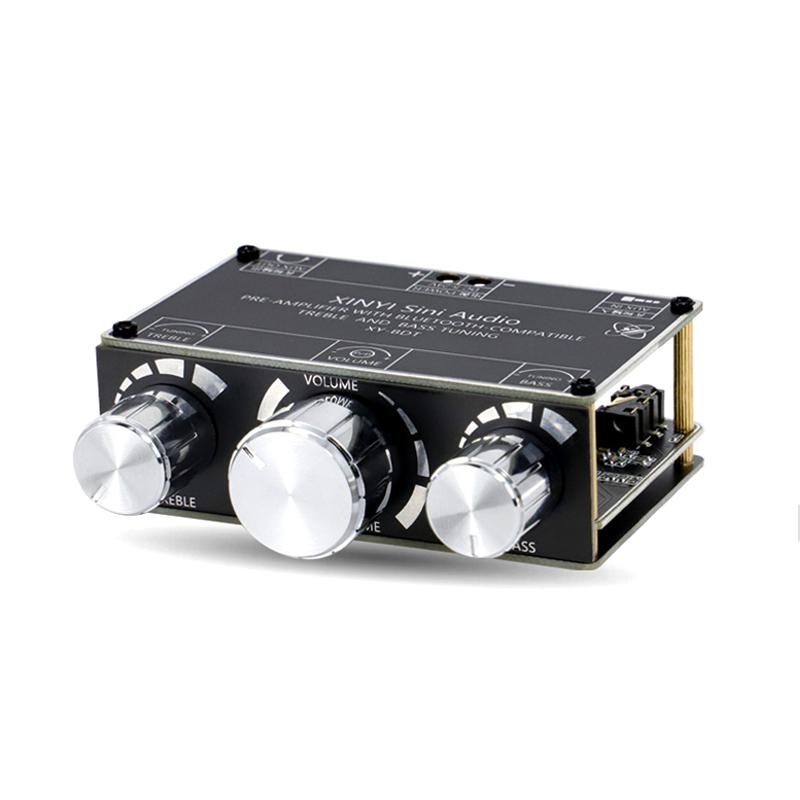 Tone Preamplifier Bluetooth-Compatible 5.1 Board Audio NE5532 Equalizer Wireless Receiver Preamp Aux Pre Amplifier Aux DC5-24V